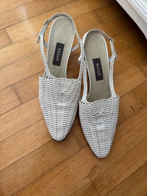 Bally vintage shoes used, size 40, white