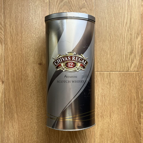 Chivas Regal Metal Box with Lid used