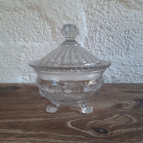 Crystal fondue pot from the 60s