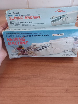Handheld Sewing Machine battery operated, new
