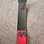 Mickey Mouse paper bookmark with buttons