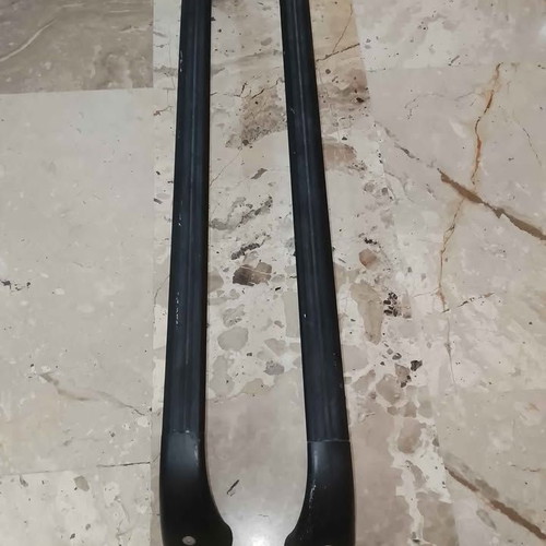 Metal Car Bars used, set of 2, 127cm and 121cm