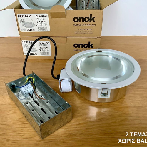 PL recessed ceiling lights set of 3 new ON-OK Spain