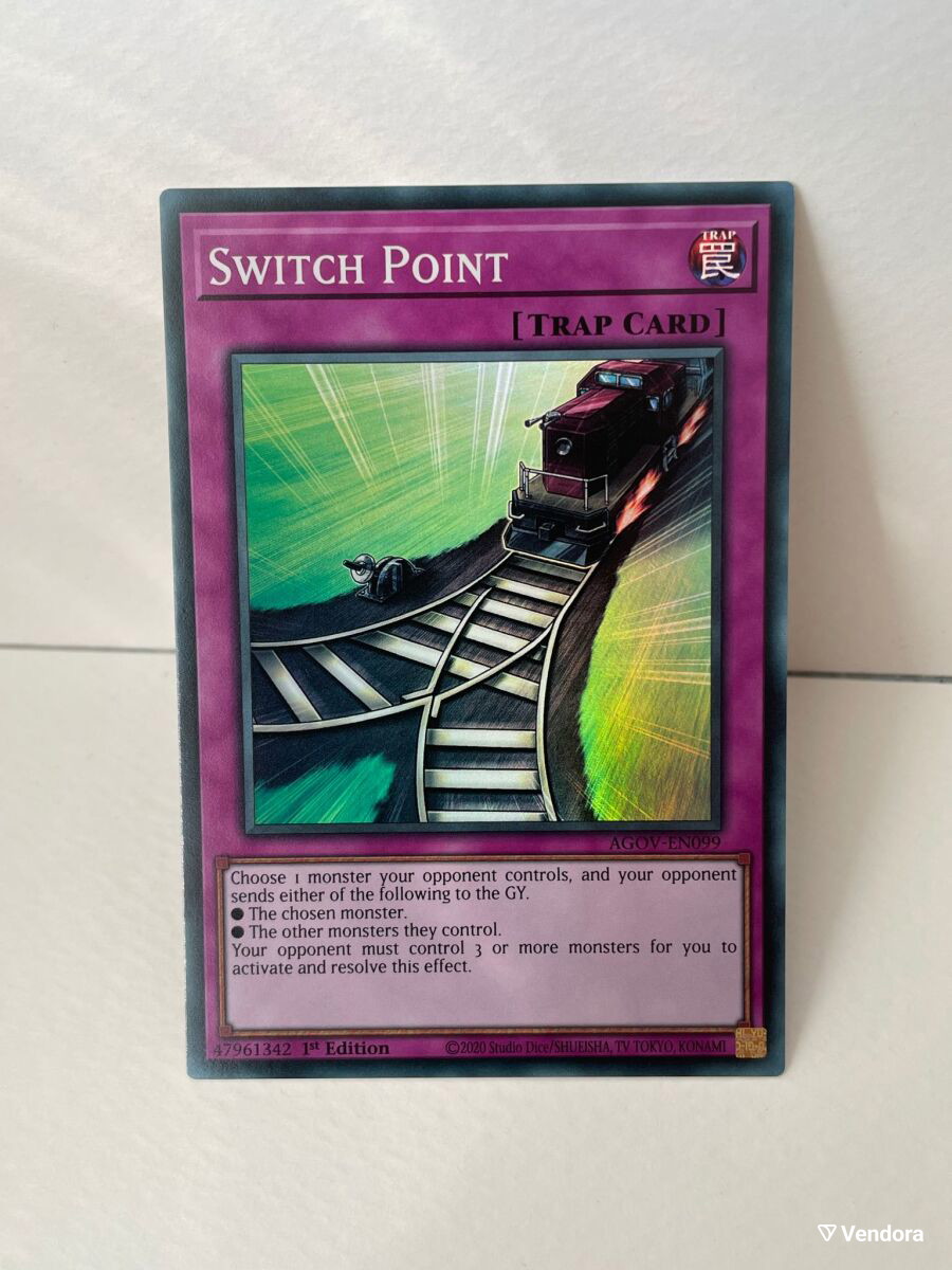Switch Point Yu-Gi-Oh! Card like new - 0,79 - Vendora.cy Switch Point Yu-Gi-Oh! Card like new - 0,79 - Vendora.cy