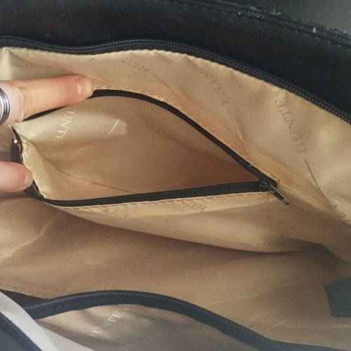 Hunter shoulder bag used, black