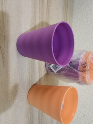 Tupperware glasses set of 4 300ml new