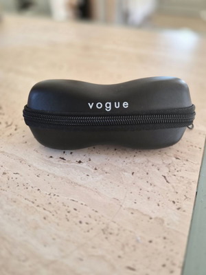 Vogue sunglasses new, gold metal frame with dark lenses