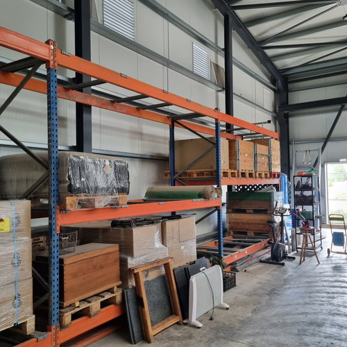Professional pallet rack like new for heavy load storage