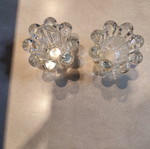 Crystal candlesticks set like new