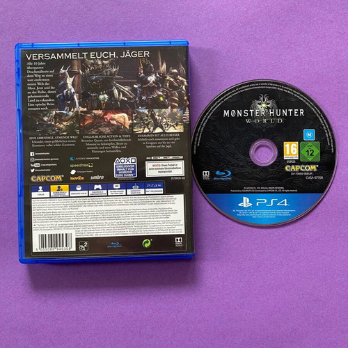 Monster Hunter: World PlayStation 4 like new