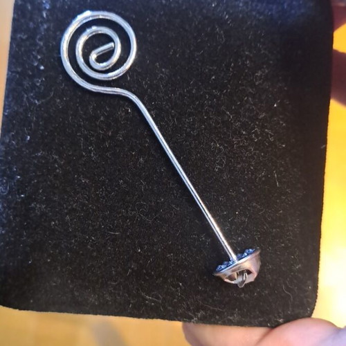 Pin made of steel, like new, 6.5cm
