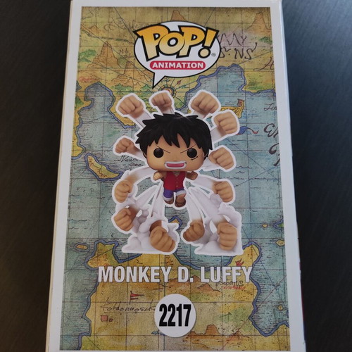 Monkey D. Luffy #2217 One Piece Funko Pop vinyl figure Gatling Gun Luffy