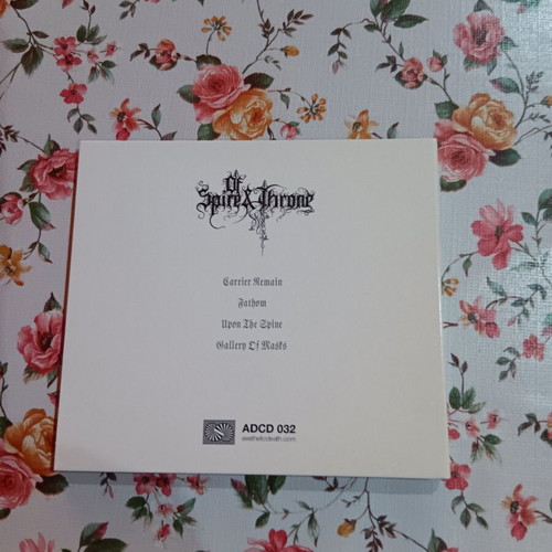 Of Spiral And Throne Sanctum In The Light CD like new black sludge metal