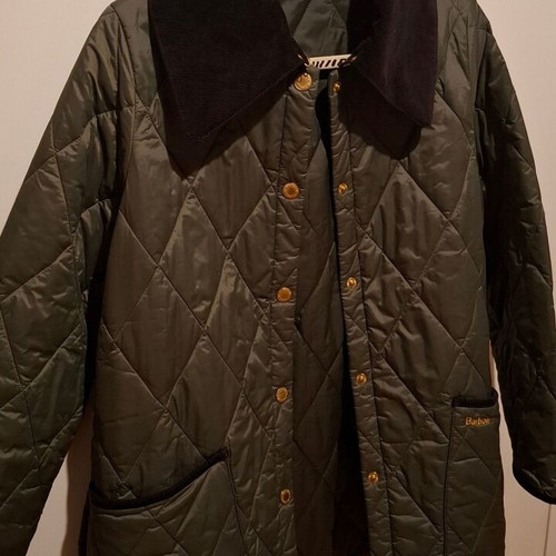 Barbour jacket like new, khaki, size UK 10