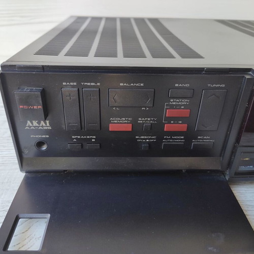 Akai AA-A35 vintage computer controlled receiver used with transformer