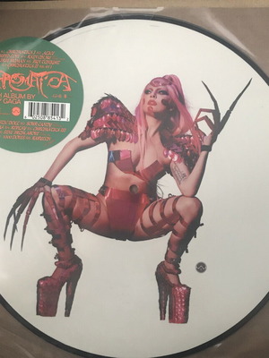 Lady Gaga Chromatica Exclusive Limited Edition Picture Disc Vinyl LP used