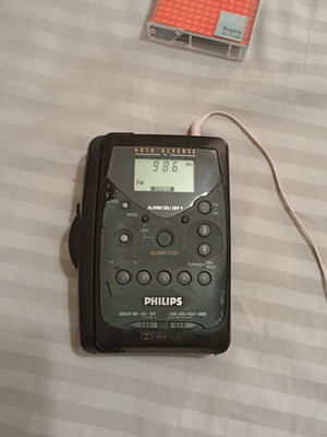 Φορητό κασετόφωνο Philips Auto Reverse μεταχειρισμένο