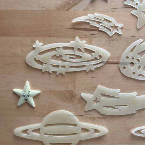 Light decals used, pack of 13 pieces