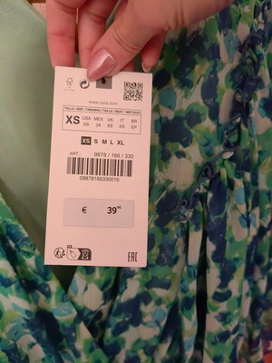 Zara one-piece new with belt, size XS