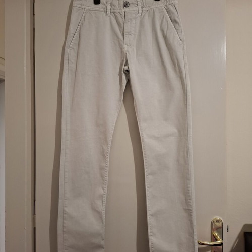 Pepe Jeans men's pants ice color like new, size 33 waist 34 length