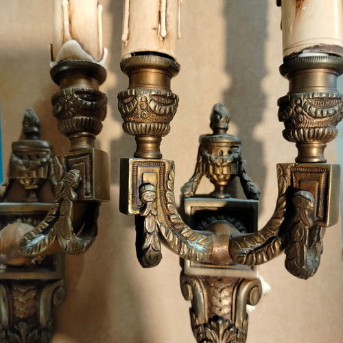 Wall lights like new, set of two pieces