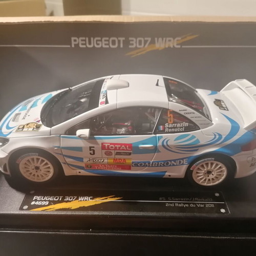Peugeot 307 cc WRC Limited Edition 1/18 Scale New