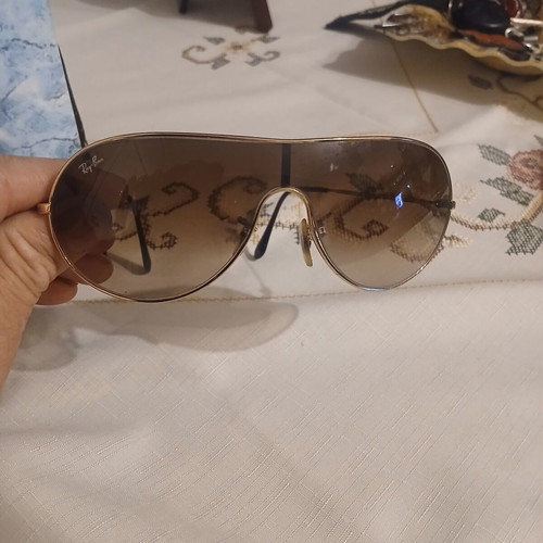 Ray Ban 3280 vintage sunglasses like new, gold color, small size