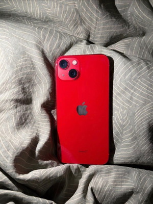 iPhone 13 red used with recently replaced battery, 128GB