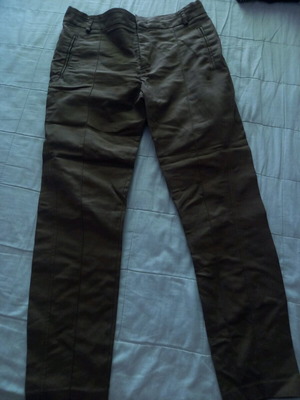 Brown Zara pants straight fit like new, size M