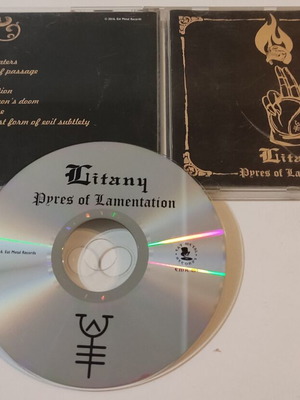 Litany Pyres of Lamentation CD new, doom metal