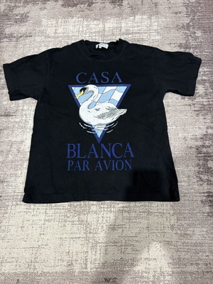 Casablanca T-shirt like new, black, size M