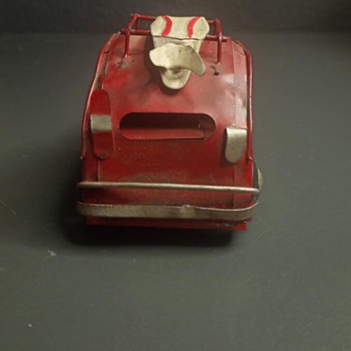 Vintage decorative iron toy car used