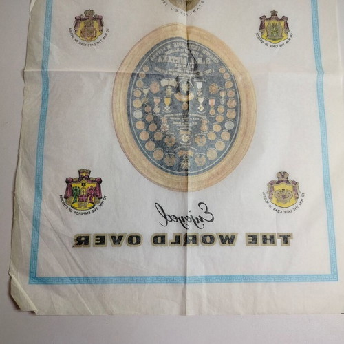 Metaxa promotional paper used, 1950s-60s era