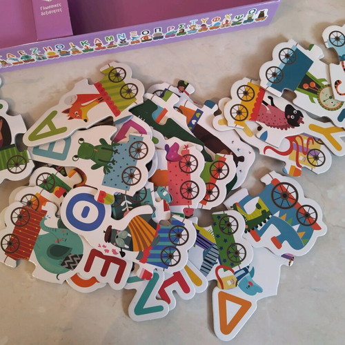 Board game The Alphabet Train like new