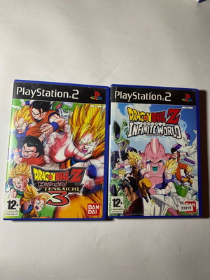 Dragonball Z Budokai Tenkaichi 3 και Infinite World μεταχειρισμένα για PS2