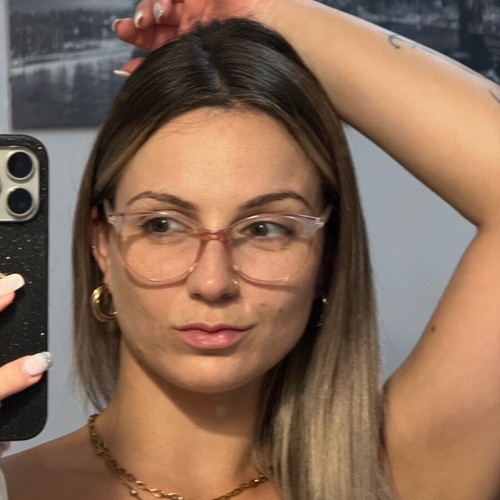 Plastic optical glasses used in very good condition