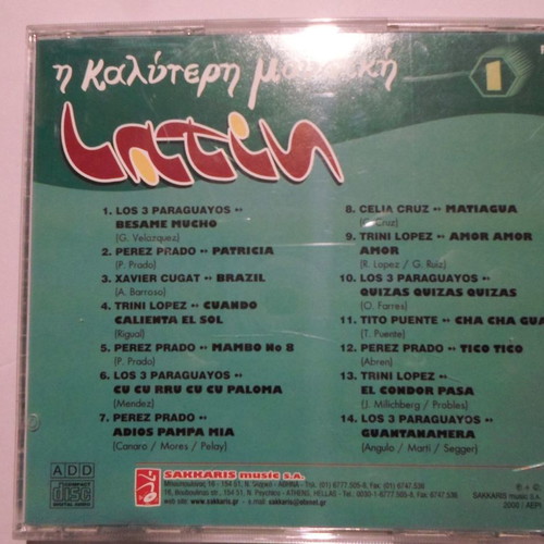 The Best Latin Music 6 CD Set used