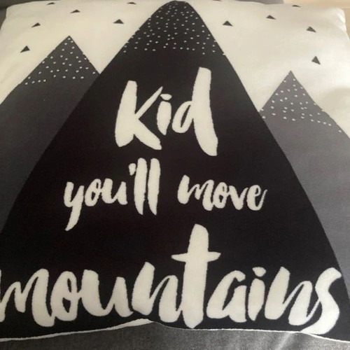Decorative children's pillowcase used 45x45 with filling