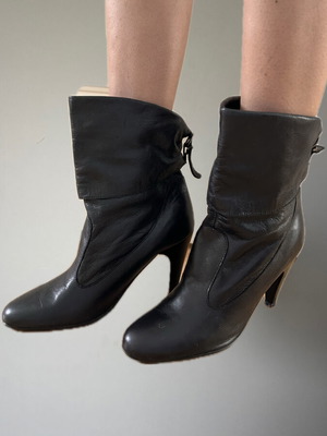 Roberto Venuti ankle boots used, black, size 41, with heel