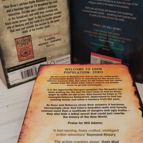 Will Adams book set like new, trilogy of thrilling adventures