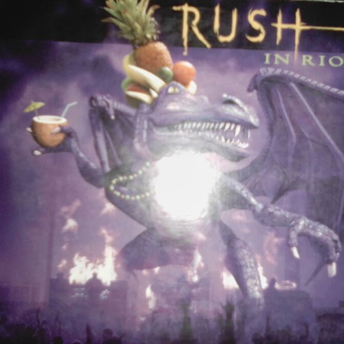 Rush In Rio 3CD live album used