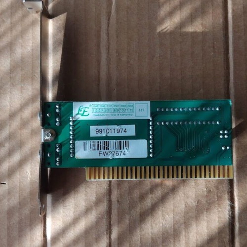 GemTek FM Decoder 8bit ISA FM Radio Card like new