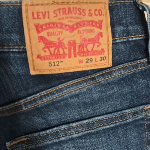 Levi's jeans 29x30, like new, blue