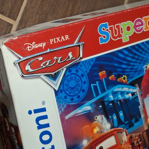 Clementoni Supercolor children's puzzles used, Madagascar and Cars, maxi pieces