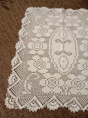 Handmade doily like new