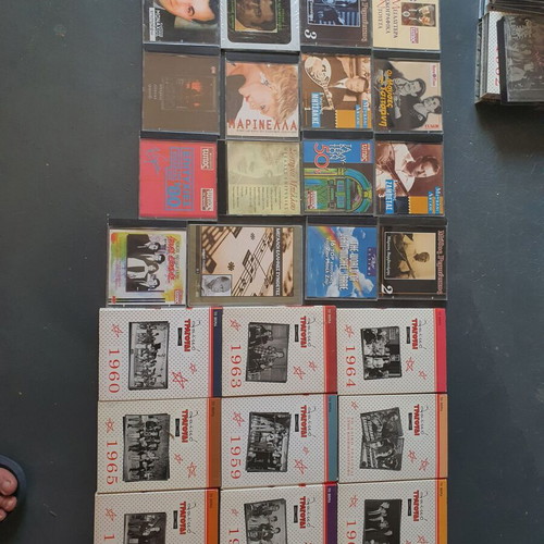 CD collection used, 81 Greek and foreign CDs