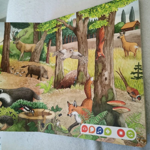 Tiptoi interactive book used, in German