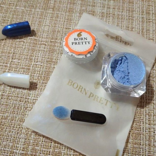 Born Pretty No - 6 Mirror Effect Nail Powder for Manicure and Pedicure