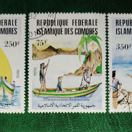 Comores 1982 Sailing Stamp Series new