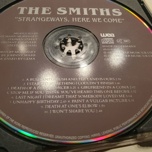 The Smiths Strangeways, Here We Come CD new, rock